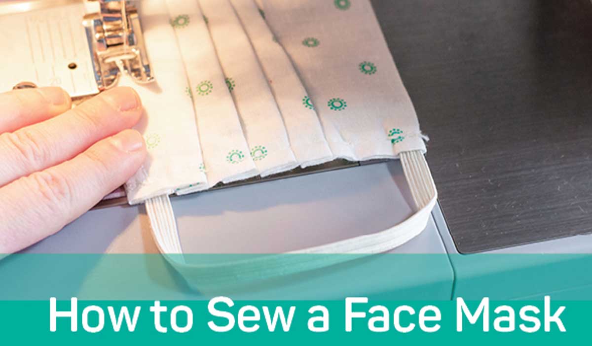 sewing a face mask